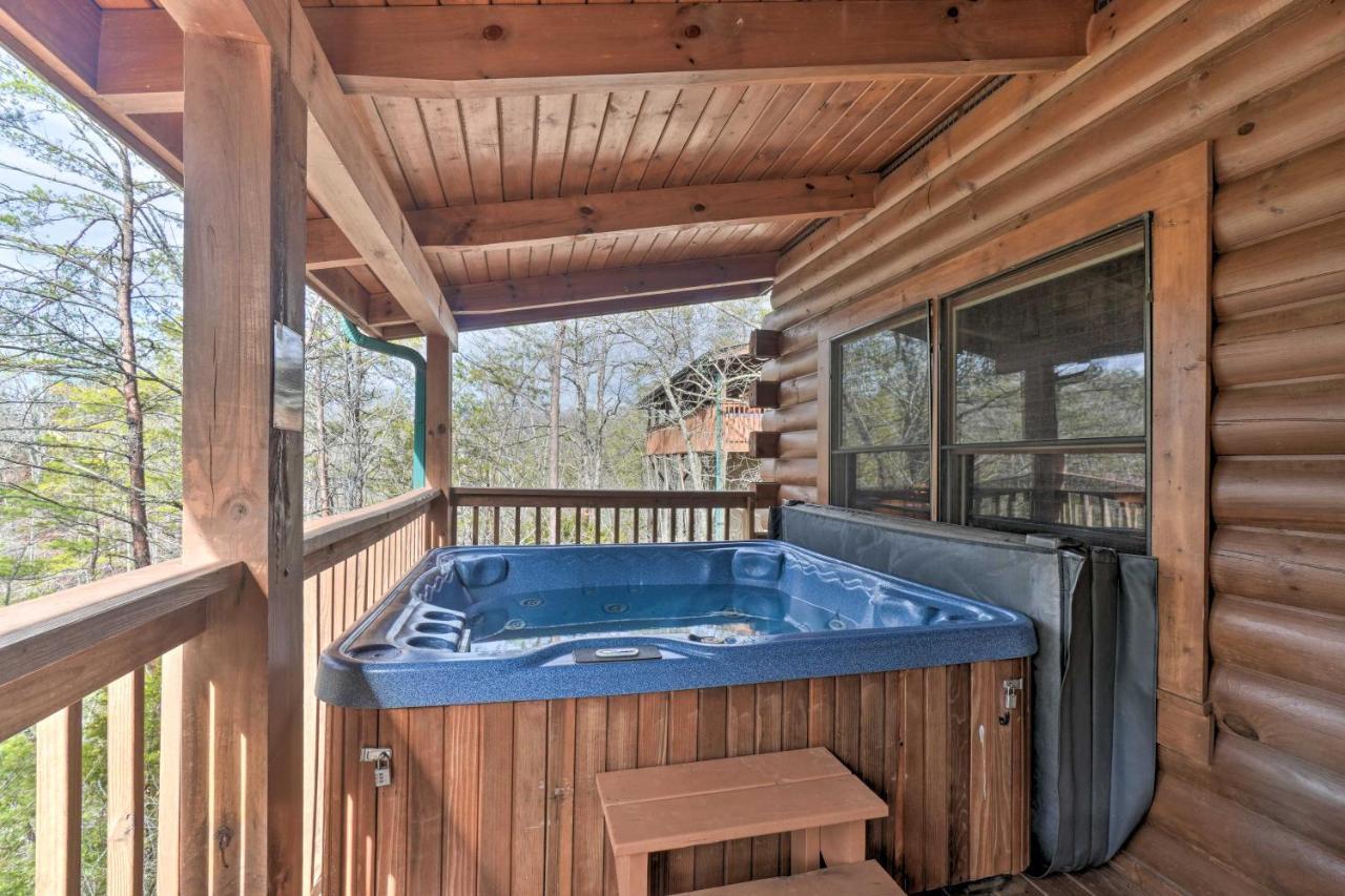 Inviting Sevierville Cabin With Deck And Hot Tub! Exteriér fotografie